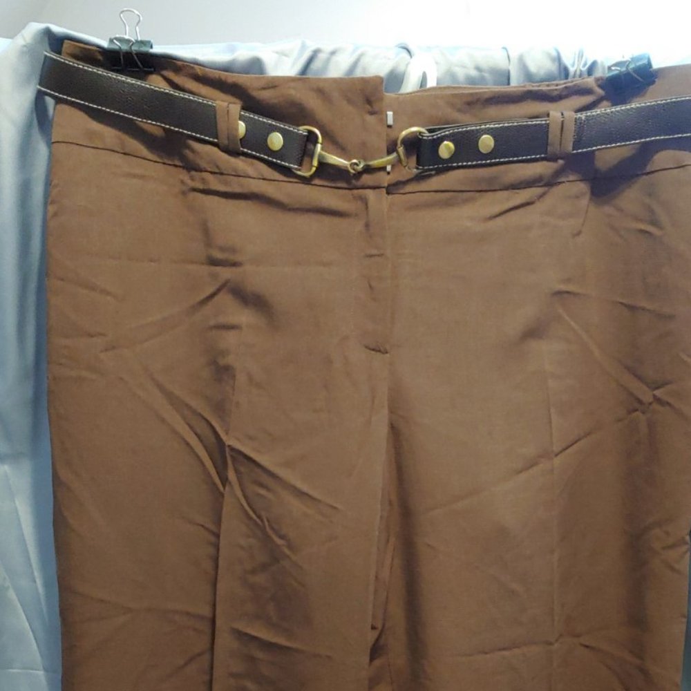 18W NWT Brown Trousers